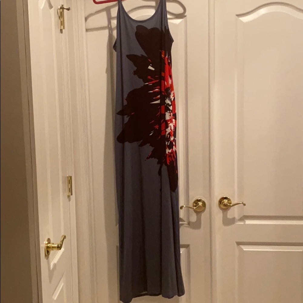 Maxi dress with pockets